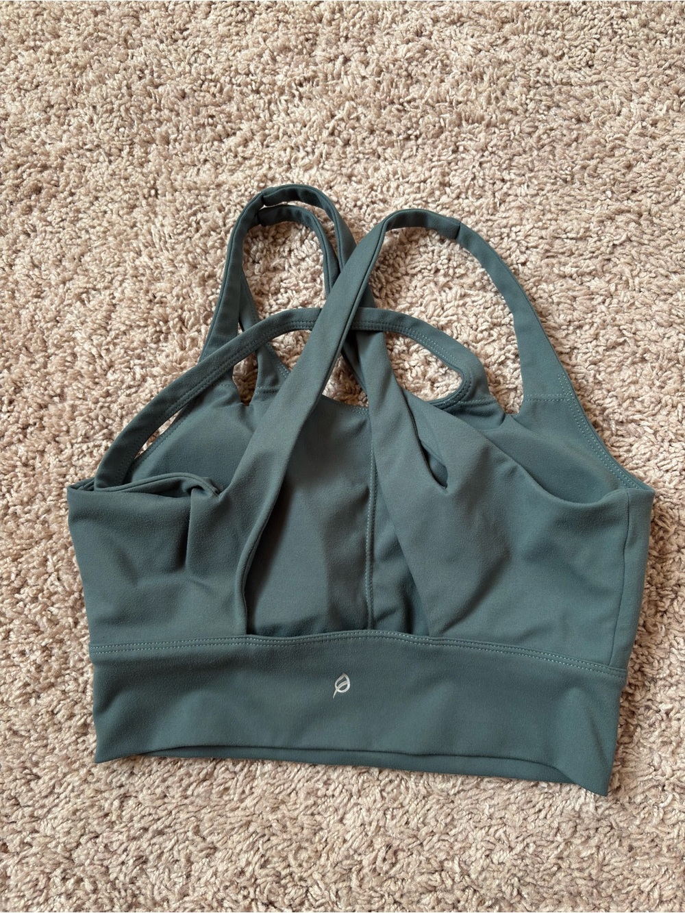 P'tula Teal Lightweight Support Sports Bra